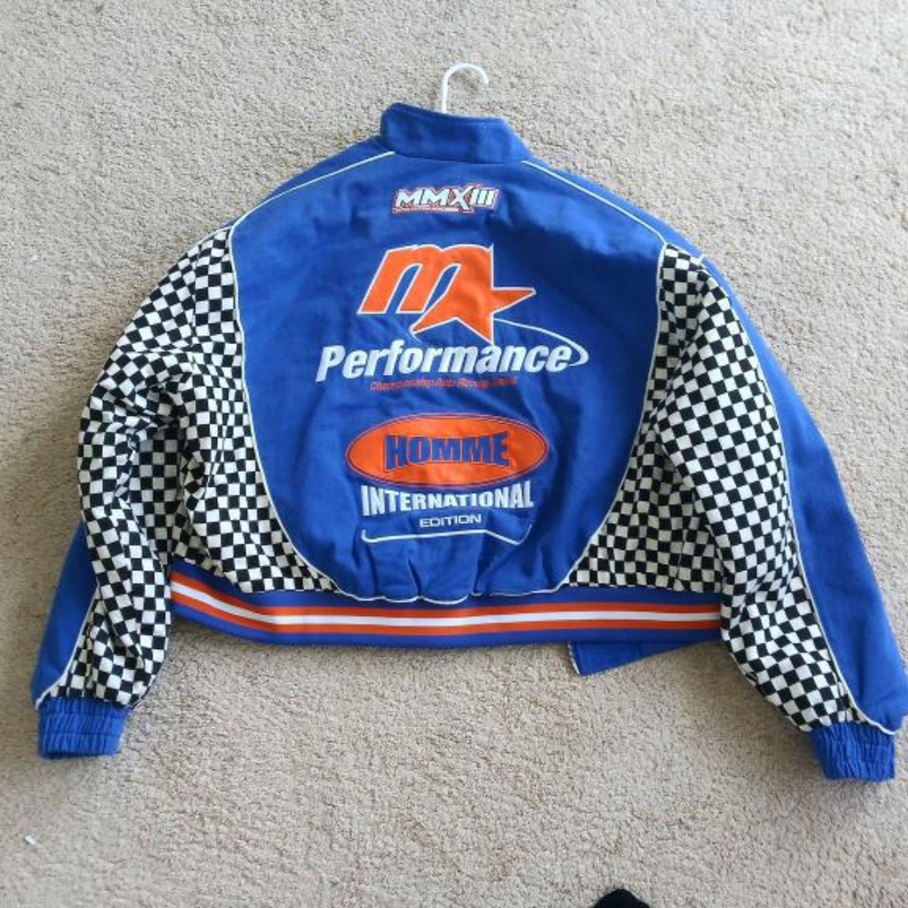 Cropped 'Moto' Performance Jacket - image 3